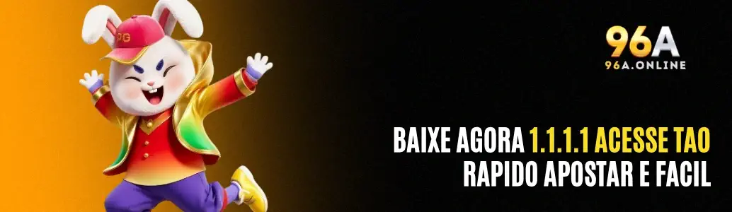 Banner de promoções exclusivas do 96A app.