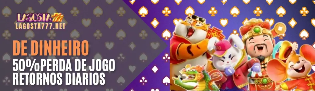 Promoção de retorno diário de 50% em perdas no 96A Cassino.